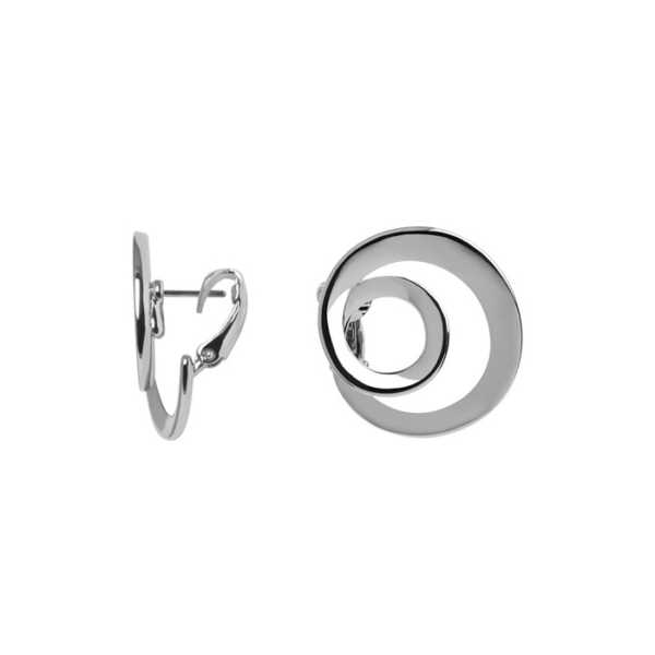 20994RH Creolen  Rhodium-Veredelung Rhodium-Veredelung