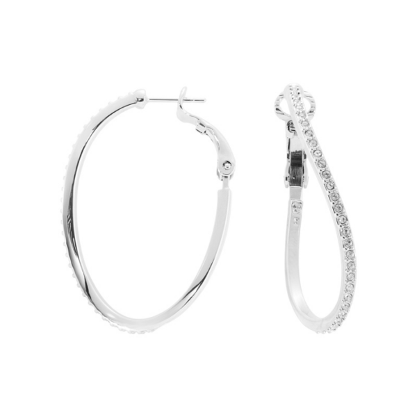 20567RHKY Creolen Crystal Rhodium-Veredelung Rhodium-Veredelung