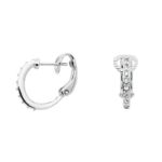 17974RHKY Creolen Crystal Rhodium-Veredelung Rhodium-Veredelung