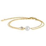 0132BG01 Armbänder Crystal PVD-Echtgold-Beschichtung PVD-Echtgold-Beschichtung