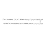 20930RH Ketten  Rhodium-Veredelung Rhodium-Veredelung