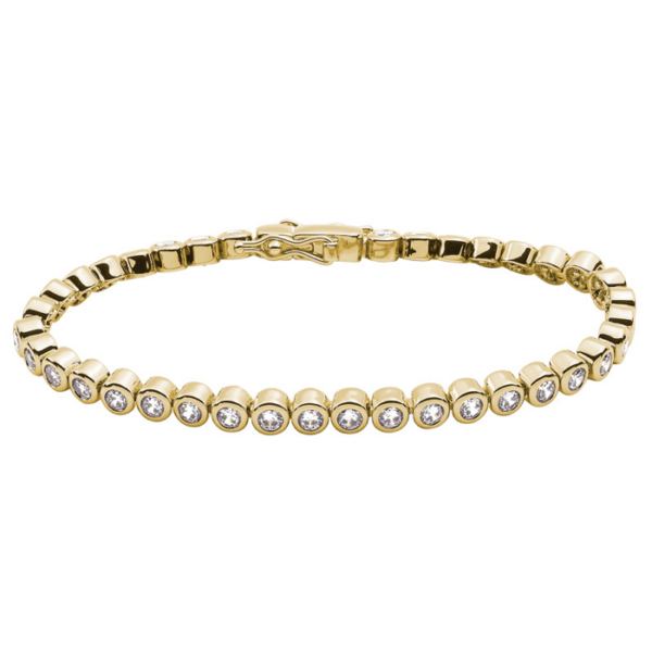 4881GOCZ Armbänder Crystal Echtgold-Veredelung Echtgold-Veredelung