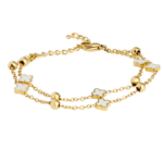 0105BG01 Armbänder  PVD-Echtgold-Beschichtung PVD-Echtgold-Beschichtung