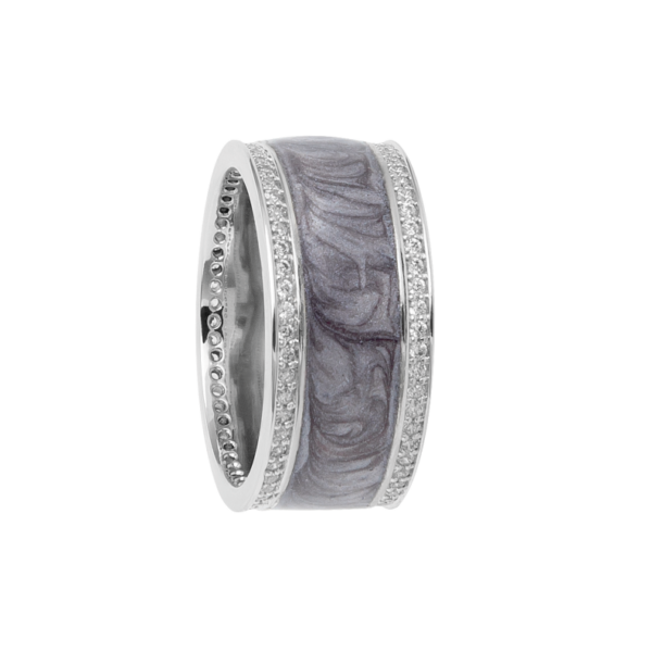 5008RE61 Ringe Crystal Rhodium-Veredelung Rhodium-Veredelung