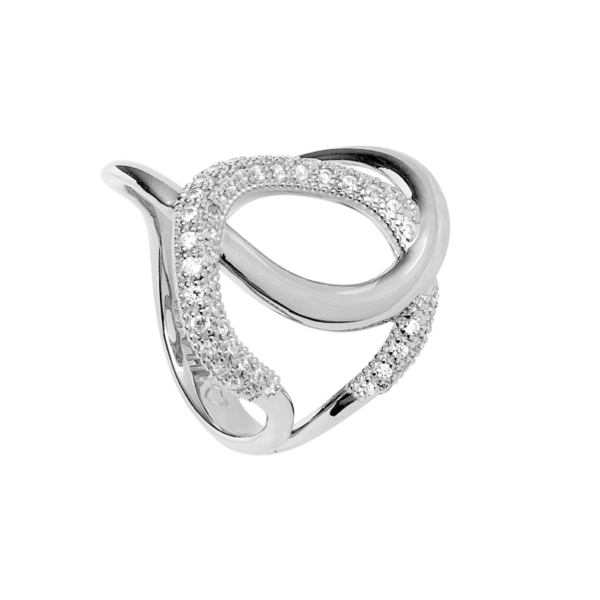 5000RE01 Ringe Crystal Rhodium-Veredelung Rhodium-Veredelung