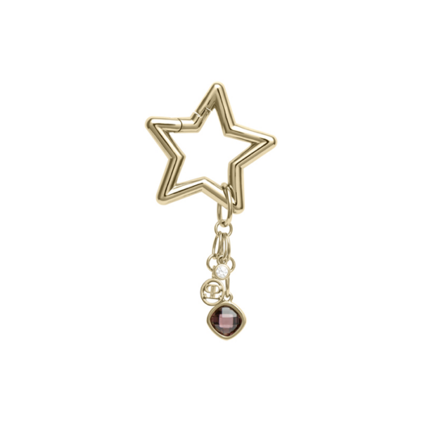 20922GODRS Anhänger Rosa Echtgold-Veredelung Echtgold-Veredelung