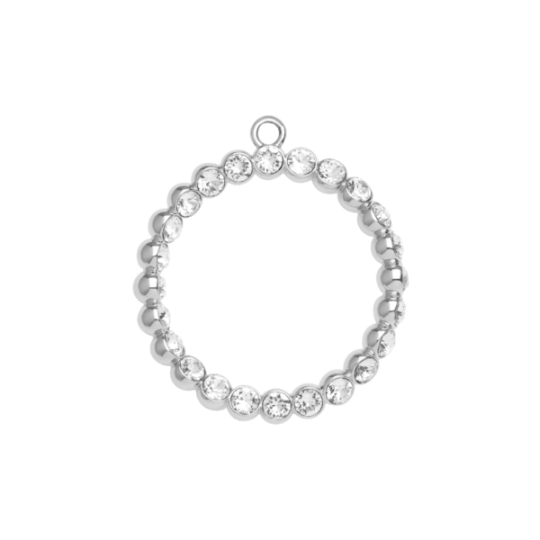 21010RHKY Anhänger Crystal Rhodium-Veredelung Rhodium-Veredelung