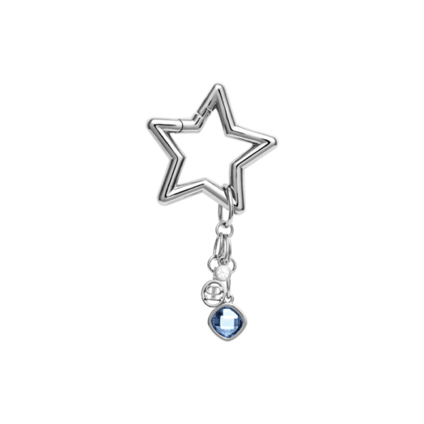 20922RHLBL Anhänger Blau Rhodium-Veredelung Rhodium-Veredelung