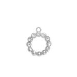 20965RHKY Anhänger Crystal Rhodium-Veredelung Rhodium-Veredelung
