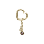 20923GODRS Anhänger Rosa Echtgold-Veredelung Echtgold-Veredelung