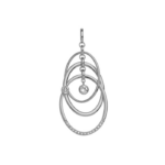21027RHKY Anhänger Crystal Rhodium-Veredelung Rhodium-Veredelung