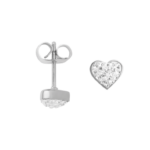 0170OE01 Ohrstecker Crystal poliert poliert
