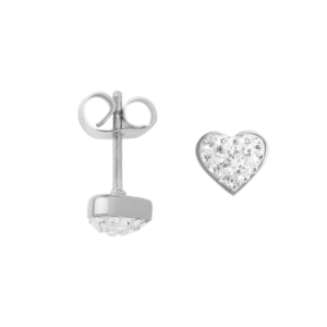 0170OE01 Ohrstecker Crystal poliert poliert