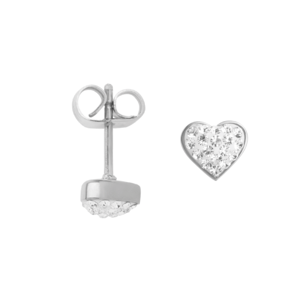 0170OE01 Ohrstecker Crystal poliert poliert