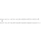 20929RH Ketten  Rhodium-Veredelung Rhodium-Veredelung