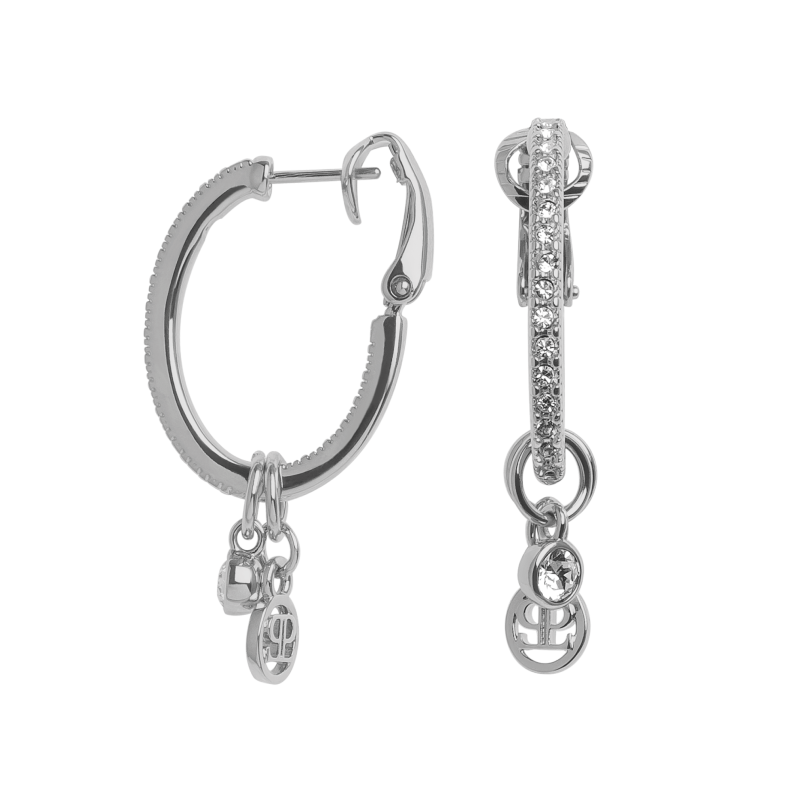 20941RHKY Creolen  Rhodium-Veredelung Rhodium-Veredelung