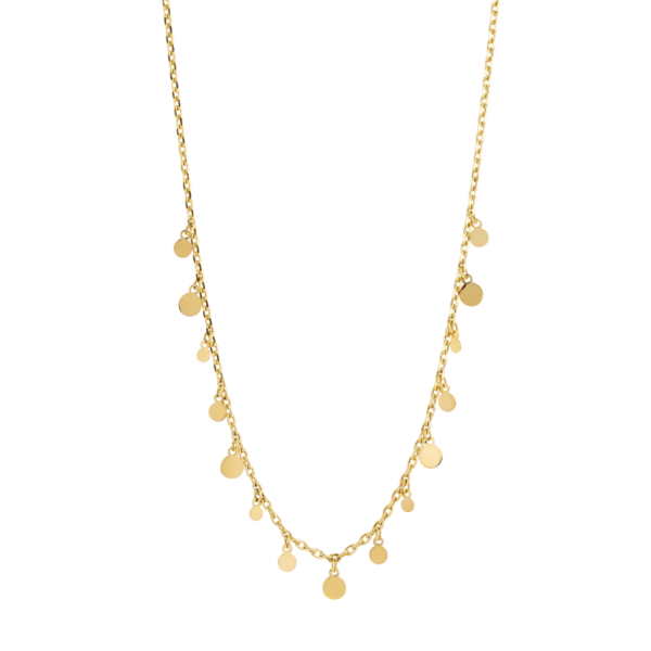 0181CG00 Collier  PVD-Echtgold-Beschichtung PVD-Echtgold-Beschichtung