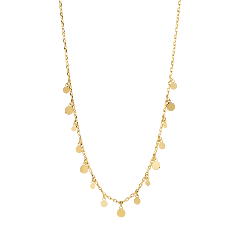 0181CG00 Collier  PVD-Echtgold-Beschichtung PVD-Echtgold-Beschichtung