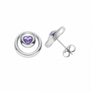 J007OE51 Ohrstecker  Rhodium-Veredelung Rhodium-Veredelung