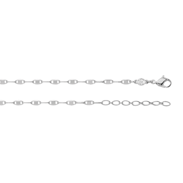 19656RH Ketten  Rhodium-Veredelung Rhodium-Veredelung