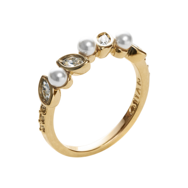 20132GOWSS Ringe  PVD-Echtgold-Beschichtung PVD-Echtgold-Beschichtung